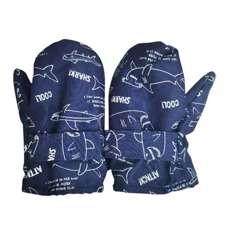 

Wozhidaoke gloves Toddler Water-proof Winter Toddler Snow Cartoon Winter Girls Boys valentines day gifts for kids baby mittens