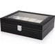 thumbnail image 5 of Estuche para relojes/expositor/caja/almacenamiento para relojes en PU y cristal, 5 of 5