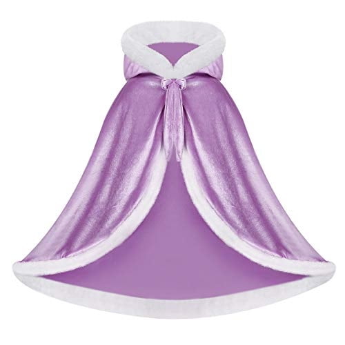 Disfraz de capa con hodded para niñas para niños pequeños para capas de princesa Visofayo visofayo