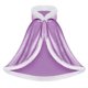 thumbnail image 1 of Disfraz de capa con hodded para niñas para niños pequeños para capas de princesa Visofayo visofayo, 1 of 2