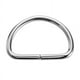 thumbnail image 3 of Varias especificaciones de accesorios de hardware Hebilla en forma de D Hebilla de equipaje Regalos creativos Llavero de metal Accesorios de llavero de goma suave, 3 of 5