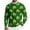 Dark Green, variant on Mens St. Patrick's Day Pullover Crewneck Knit Sweaters with Clover Pattern Saint Patrick's Day Pullovers