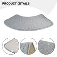 thumbnail image 3 of New Practical Shower Laundry Room Living Room Shower Mat Absorbent Bathroom Accessory Curved Shower Soft Washable, 3 of 11