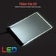 thumbnail image 5 of Tablero de copiado A4 Almohadilla de luz LED ultrafina ajustable 3 niveles Brillo Tablero de dibujo Tomshoo  A4F, 5 of 7