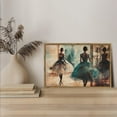 thumbnail image 4 of Ballerina Painting Artwork Horizontal Canvas Wall Art with Lightweight Foam Frame - Durable and Ready to Hang, Modern Decorative Print for Living Room, Bedroom, Or Office, 4 of 7