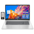 thumbnail image 1 of HP 17.3" FHD IPS Business Laptop, Intel i3-1215U, 16GB RAM, 672GB Storage (512GB SSD+160GB Docking Station Set), Intel UHD Graphics, HD Webcam, Numpad, Natural Silver, Windows 11 Home, 1 of 8