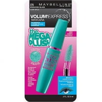 Maybelline Volum' Express The Mega Plush Waterproof Mascara, Brownish Black, 0.3 fl. oz.