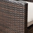thumbnail image 5 of Christopher Knight Home Cypress Outdoor Wicker Dining Chairs with Cushions (Set of 2)  by, 5 of 5