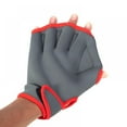 thumbnail image 5 of Aquatic Gloves Swim Training Gloves Waterproof Webbed Swimming Gloves Hand Paddles Fingerless Aqua Flippers Gloves for Men Women Diving Surfing Pool Exercise, 5 of 5