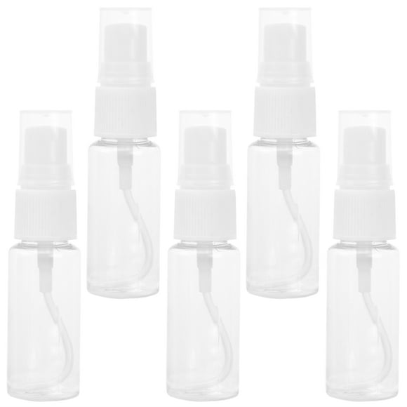 EeaseMX 1 juego de 5 botellas vacías de PET para viaje.