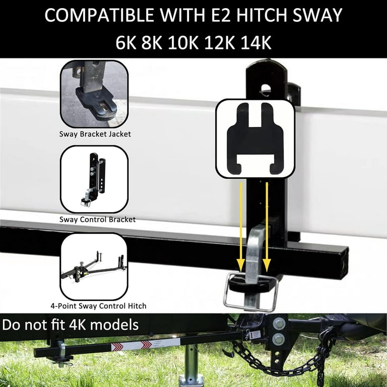 Equal-i-zer Sway Bracket Jacket for Trailer, Reduces Wear