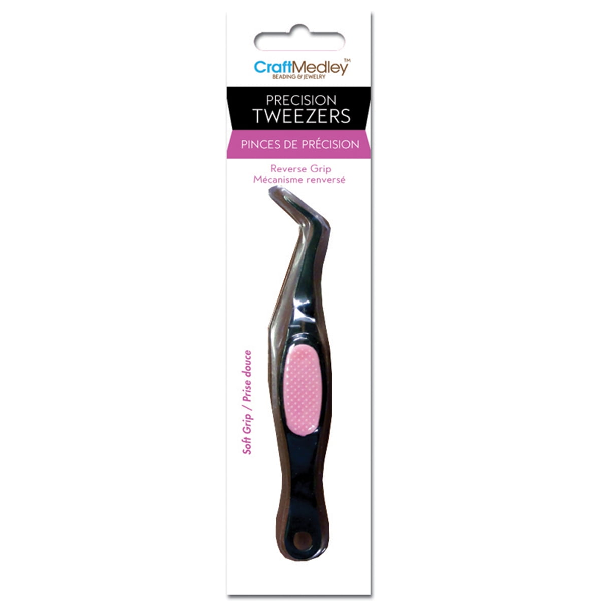 Precision Tweezer with Soft Grip Handle