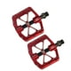 thumbnail image 1 of Pedales , pedales de bicicleta de montaña, rodamientos antideslizantes, ligeros, de aleación de aluminio, pedales de para bicicletas BMX , bicicleta de carretera de 9/16" rojo Zulema pedales de bicicleta de montaña, 1 of 8