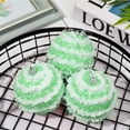 thumbnail image 5 of DefiDgd 9pcs 3.15inch Christmas Green Velvet Balls Christmas Tree Hanging Decoration,Flocked Xmas Tree Ball Ornaments,Shatterproof Xmas Tree Ball for Party Holiday Wedding Home Decor(C), 5 of 6