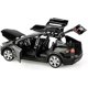 thumbnail image 3 of Modelo de coche X juguete electrónico de aleación de fundición a presión con relación 1:32, con luces y música, mini vehículo de juguete para regalo (negro), 3 of 5