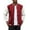 Burgundy, variant on COOFANDY Mens Casual Varsity Jacket Football Bomber Jackets Leather Sleeve Letterman Jackets Coats