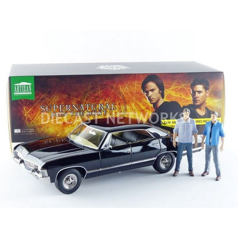 1967 Chevrolet Impala Sport Sedan with Sam and Dean Figures