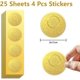 thumbnail image 2 of Sello adhesivo dorado con diseño de atrapasueños en relieve, 2 pulgadas, 100 unidades, autoadhesivo, dorado, con relieve alrededor., 2 of 9