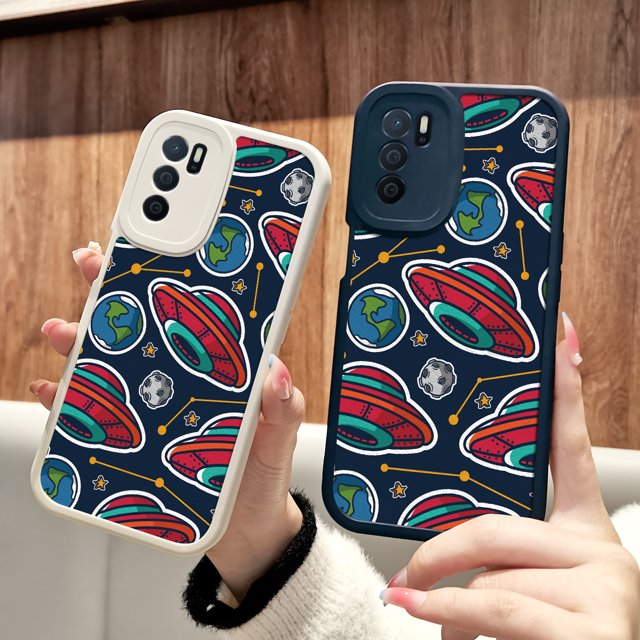 Exprese su personalidad con esta funda para teléfono con estampado artístico vibrante y divertido para iPhone 15 Pro Max 14 13 12 Pro 11.