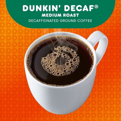 Dunkin' Dunkin' Decaf Medium Roast Coffee - Keurig K-Cup Pods - 22ct