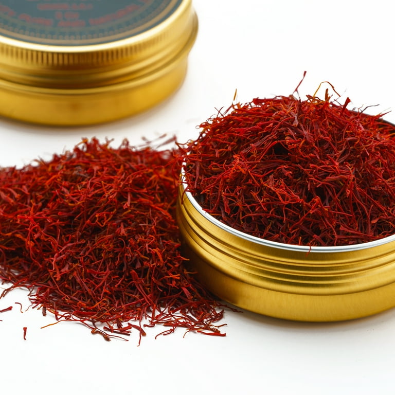 S-B SPICES Saffron Threads 3 Gram All Red Super Negin, Premium