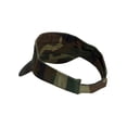 thumbnail image 3 of Top Headwear Washed Camo Visor - Camouflauge Hat for Men Women, Woodland, 3 of 4