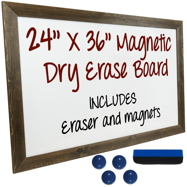 Dry Erase Magnetic White Board, How To Make Wooden Dry Erase Board
