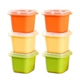 thumbnail image 1 of 6pcs Squared Ice Molds Set Quick Release Ice Making Tool for Summer Drinking, 1 of 5