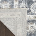 thumbnail image 6 of Nourison Astra Machine Washable 2'2" x 8' Dark Blue Vintage Indoor Rug, 6 of 9