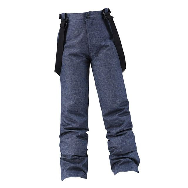 Pantalones de esquí, pantalones deportivos para nieve, resistentes al viento, cálidos, aislantes, impermeables, transpirables, petos de esquí, monos, L