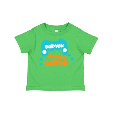 

Inktastic Gamer Gonna Game Joystick Joypad - Orange Blue Gift Toddler Boy or Toddler Girl T-Shirt