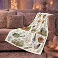 thumbnail image 5 of YShenghong Country Garden Harvest With Chickens Herbs And Produce Printed Flannel Blanket, 5 of 7