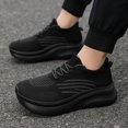 thumbnail image 3 of Men's Extra Wide Running Shoes, Lightweight Breathable Knit Sneakers with Cushioned Thick Sole for Walking, Training, and Daily Comfort, 3 of 9