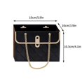 thumbnail image 4 of Birdeem Flower Paper Gift Box with Metal Chain, 2023 New Bouquet Storage Bucket, Flower Shop Bag, Wedding Party Handbag Gift Box, 4 of 10