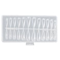 thumbnail image 1 of Uñas 120 Piezas Tubo De Agua Transparente Uñas Uñas Transparente Cobertura Total Presionado En Las Uñas Para DIY Uñas Práctica De Salón De Uñas, 1 of 3