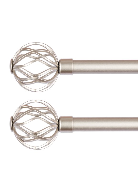 Gold Curtain Rods in Curtain Rods