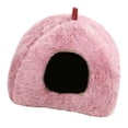 thumbnail image 3 of Cama cálida para hámster, hamaca colgante, petauro del azúcar, nido para mascotas de interior Rosa rosa, 3 of 7