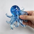 thumbnail image 2 of STPToys Octopus Shaped Stress Relief Gadget, Glitter Soft Slow Rebound Sensory Hand Squeezable Octopus Figurines, Classroom Rewards and Daily Reward Supplies - Blue, 2 of 6
