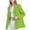 Green, variant on Babysbule Womens Winter Coats Women's Fashion Solid Color Long Sleeve Button Suit Coat Long Sleeve Hatless Casual Coat/Jacket
