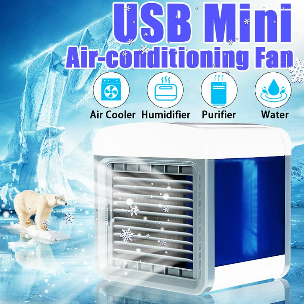 Portable Air Conditioner Fan, Personal Air Cooler Desktop ...