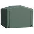 thumbnail image 6 of Sheltertube Wind And Snow-Load Rated Garage, 10X14X8 Green, 6 of 12