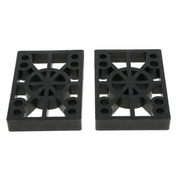 jinwen 2 Pcs Skateboard r Pads Longboard Pads, Soft Longboard Shockpads, 12mm,