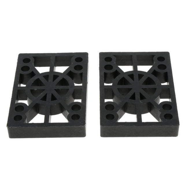 Almencla 2 Pcs Skateboard r Pads Longboard Pads, Soft Longboard Shockpads, 12mm,