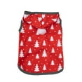 thumbnail image 1 of Vibrant Life Red Holiday Tree Pet Hoodie - Sweat à capuche pour chien et chat, 1 of 7