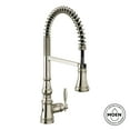 thumbnail image 4 of Moen S73104ew Weymouth 1.5 GPM Single Hole Pre-Rinse Pull Down Kitchen Faucet - Bronze, 4 of 7