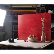 V-FLAT WORLD Duo Board - 30x40 Double Sided Surface Board, Cobalt Blueberry/Cranberry Crimson