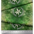 thumbnail image 3 of Soimoi Satin Silk Fabric Leaves,Floral & Galaxy Texture Print Fabric by Yard 42 Inch Wide, 3 of 3
