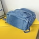 thumbnail image 4 of 6688 Mochila Escolar Retro Japonesa Mezclilla para Niñas Secundaria Con Gran Capacidad Mochila Versátil Color Sólido (azul Claro) Azul, 4 of 9