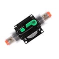 thumbnail image 3 of 1 disyuntor de reinicio manual en línea para estéreo de coche, fusible de 12 V, 24 V, 32 V y 10 A., 3 of 9