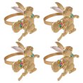 thumbnail image 1 of unbranded 4Ud Para Servilletas Con De Dorado Para De Pascua Y Eventos, 1 of 7
